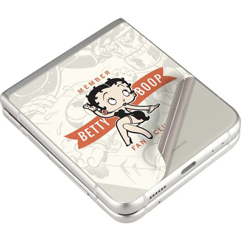 Betty Boop Member Fan Club Galaxy Z Flip3 5G Skin
